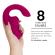 Womanizer - Blend Rabbit Vibraattori Stimulaattori Vibrant Pink