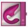 Womanizer - Blend Rabbit Vibraattori Stimulaattori Vibrant Pink
