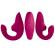 Womanizer - Blend Rabbit Vibraattori Stimulaattori Vibrant Pink