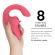 Womanizer - Blend Rabbit Vibraattori Stimulaattori Vibrant Rose