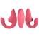 Womanizer - Blend Rabbit Vibraattori Stimulaattori Vibrant Rose