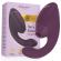 Womanizer - Duo Next Dual Clitoral & G-piste Stimulaattori Dark Purple