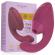 Womanizer - Duo Next Dual Clitoral & G-piste Stimulaattori Dusky Pink