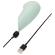 Womanizer - Vibe Lay-On Silent Vibraattori Sage