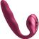 Fun Factory - Allegro Insertable Double Air Pulse Vibraattori Wine Red