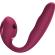 Fun Factory - Allegro Insertable Double Air Pulse Vibraattori Wine Red