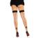 Leg Avenue - 1963 Spandex Takasaumalliset Sukkahousut Musta - One Size