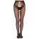 Leg Avenue - 1966 verkkosukkahousut avoimella haaralla, musta - One Size