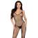 Leg Avenue - 89375 Haaraton verkkokokopuku Musta - One Size