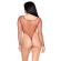 Leg Avenue - 89377 High-Cut Industrial Net Body Red - One Size