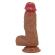 Pretty Love - Curtis Realistinen Dildo Imukupilla 17.3 CM - Ø 4.2 CM