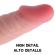 Rockarmy - Valjaat + Nestemäinen Silikoni Premium Mustang Realistinen Dildo 18 CM -O- 4.14 CM