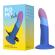 Romp - Piccolo Silicone Dildo With Tricolor Suction Cup 14 CM