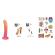 Romp - Dizi Silicone Dildo With Suction Cup Tricolor 18 CM