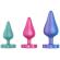 Romp - Luster Anal Training Kit S/M/L With Flower-Shaped Base