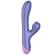 Romp - Pulse Rabbit Dual G-Spot Vibrator Electric Blue