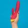 Romp - Jazz Rechargeable Rabbit Vibrator Red