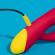 Romp - Jazz Rechargeable Rabbit Vibrator Red