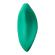 Romp - Wave Vibrator Clitoral Stimulator Ergonomic Shape Aqua Green