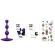 Romp - Amp Violetti Joustavat Silikoni Anaalihelmet 12.5 CM Violetti