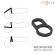 Intense - Conleth Adjustable Double Penis Ring Model 3