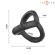 Intense - John Adjustable Triple Penis Ring Model 4