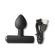 Rocks-Off - Nova Astryx Rechargeable Premium & Powerful Anal Plug 16 Function Black