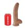 King Cock - Realistinen Dildo Kiveksillä 22,8 CM