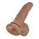 King Cock - Realistinen Dildo Kiveksillä 22,8 CM