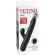 Fetish Fantasy Series - Sonix Silicone Thruster Rabbit Vibrator Black