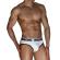 Macho - MCH006 Classic Slip White + Black S