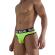 Macho - MTG001 Fluoresoiva Keltainen Stringit Koko L