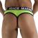 Macho - MTG001 Fluoresoiva Keltainen Stringit Koko S
