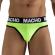 Macho - MTG001 Fluoresoiva Keltainen Stringit Koko XL