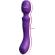 She.E.O - Double-Ended Vibrating Massager Wand Purple