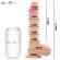 Mr Intense - Bradley Vibraattori Dildo Lämpötoiminnolla ja Kaukosäätimellä 21 CM -Ø- 4.2 CM
