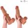 Mr Intense - Bruce XL Silicone Dildo With Testicles 25.5 CM -Ø- 5.5 CM