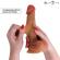 Mr Intense - Logan Vibraattori Dildo Silikoni Lämpötoiminnolla ja Kaukosäätimellä 20 CM -Ø- 4,1 CM