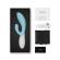 Lelo - Ina Twist Double Vibrator Rabbit For G-Spot and Clitoris Blue