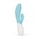 Lelo - Ina Twist Double Vibrator Rabbit For G-Spot and Clitoris Blue