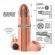 Fantasy X-Tensions - Vibrating Real Feel 5CM Penis Extension Sleeve Beige