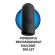 Fantasy X-Tensions - Vibrating Real Feel 5CM Penis Extension Sleeve Black
