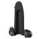 Fantasy X-Tensions - Vibrating Real Feel 5CM Penis Extension Sleeve Black