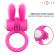 Intense - Hopps Vibrating Penis Ring With Clitoral Stimulation Pink