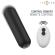 Intense - Judy Rechargeable Vibrating Bullet With Remote Control Black