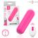 Intense - Judy Rechargeable Vibrating Bullet With Remote Control Pink