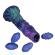 Power Monsters - Duskwalker Sentinel Tricolor Inflatable Fantasy Silicone Dildo 23 CM Ø 5 CM