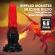 Power Monsters - Fire Dragon Fantasy Dildo With Suction Cup 24.5 CM Ø 5.8 CM Red & Black