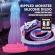 Power Monsters - Void Python Fantasy Dildo With Suction Cup 20.5 CM Ø 5.2 CM Blue, Purple & Pink