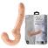 Baile - Emma Textured Double Penetration Strap-On Flesh